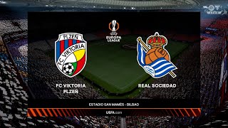 VIKTORIA PLZEN vs REAL SOCIEDAD  Europa League group stage  FC 25 [upl. by Cordeelia]