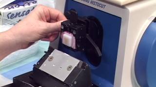 Leica Jung 820 Histocut Rotary Microtome Part 1 [upl. by Thilde]