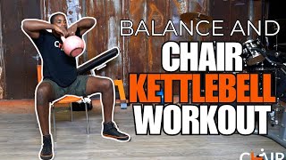 STOP Wasting Time at the Gym and GET STRONG with CHAIR Kettlebell [upl. by Nwahsat]