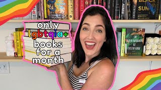 I read only queer books for a month Heres what happened [upl. by Ttekcirc]