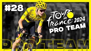 TOUR DE FRANCE 2024  PRO TEAM 28  Cime de la Bonette amp Monaco [upl. by Lockhart]