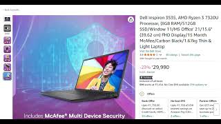 Dell Inspiron 3535RS 29990 [upl. by Arze]