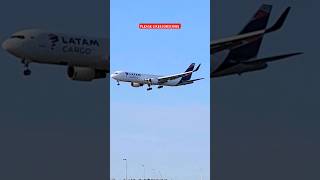 A Latam Cargo landing at Frankfurt Airport viralshorts [upl. by Griffie]