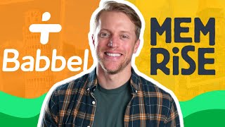 Babbel vs Memrise Which Language App Is Better [upl. by Olnek909]