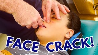 EMOTIONAL CHIRO SESSIONCRANIAL FACIAL RELEASE 😭 [upl. by Lleral]