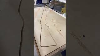 “Precision Crafting ShopBot CNC Router Carves a Shotgun Profile” cnc youtubeshorts woodworking [upl. by Mick397]