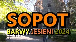 Sopot  2024 r w barwach jesieni [upl. by Erdnael]