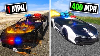 Upgrading Slowest to Fastest Cop Cars on GTA 5 RP [upl. by Booker]