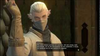 Final Fantasy XIV 10  Alchemist Class Quest Cutscenes [upl. by Arikehs]