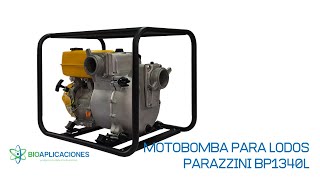 MOTOBOMBA PARA LODOS PARAZZINI BP1340L [upl. by Murat]