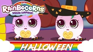 RAINBOCORNS  Episode 5  Rainboooo corns Halloween Special  Cartoons for Children [upl. by Atteugram]