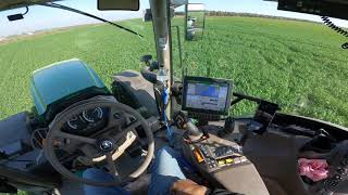 GoPro  cab view  John Deere 6175R CommandPRO StarFire6000 [upl. by Nell]