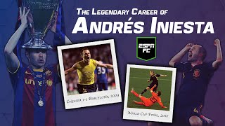 Andrés Iniesta retires Remembering the best of his legendary career  ESPN FC [upl. by Eirual813]