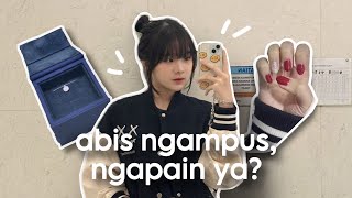 VLOG KULIAH PERTAMAA 🥳  Nadflix [upl. by Nakhsa450]