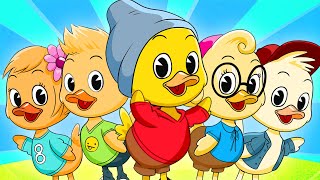 Cinco Patitos Canciones infantiles  Toy Cantando [upl. by Halivah982]