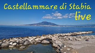 CASTELLAMMARE DI STABIA  LIVE CAMERA 2024  italy landscape live [upl. by Aissert]