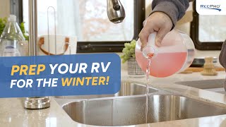 Winterizing your RV for Winter  RecPro RV Tips [upl. by Caye]