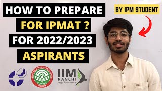 How to prepare for IPMAT 20222023  Which book to use   Honest Answer by IPM student [upl. by Aohsoj]