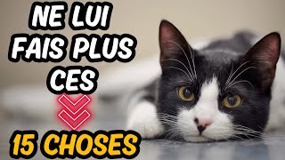 15 Chose Que Les Chats Déteste Le Plus👉 Ne Le Fais Jamis à Ton Chat [upl. by Aramen876]