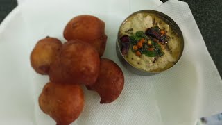 preparing Mysore bonda recipe mysorebonda mysorebondarecipe bondarecipe food foodlover foodie [upl. by Chryste]