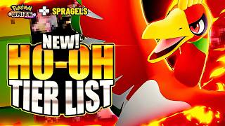 NEW HOOH Pokemon Unite Tier List Shadow Flame Patch [upl. by Wiggins]