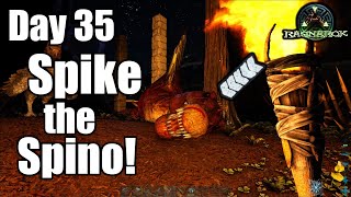 Ark Ragnarok Day 35 Spike the Spinosaurus survivordkplaysark arksurvivalevolved survivetheark [upl. by Zigrang]