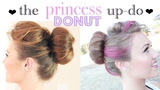 The Princess quotDonutquot UpDo  Kandee Johnson [upl. by Krell375]