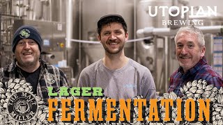 The Malt Miller  Brew with Us  Utopian Brewing  Lager Fermentation Tips [upl. by Elwira814]