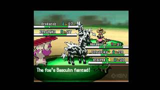 Pokemon Black amp White Triple Battle Gameplay [upl. by Tedder]