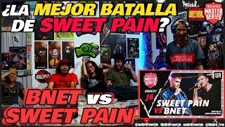 🔴COLOMBIANOS REACCIONAN a BNET vs SWEET PAIN  ¿La MEJOR BATALLA de SWEET PAIN FMS ESPAÑA 2020 [upl. by Dede]