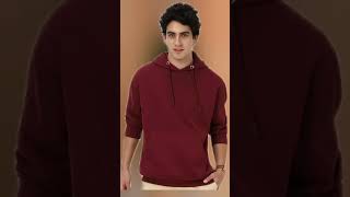 Urbano Fashion Mens Cotton Solid Oversized Hooded Neck Sweatshirt viralshort youtubeshortsvideo [upl. by Gibson]