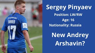 Sergey Piniaev • Football Skills • New Andrey Arshavin [upl. by Fe]