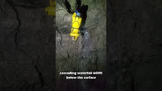 Unbelievable Waterfall Inside Utahs Deepest Cave [upl. by Mathew]