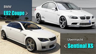 GTA V Vehicles VS Real Vehicles11  All Compacts amp Coupes [upl. by Oiramal]