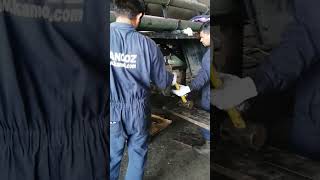 fixing leaf spring trailer [upl. by Esela798]