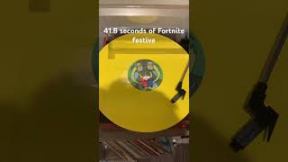 Fortnite festive on a record [upl. by Ris]