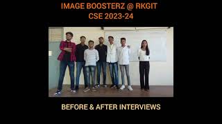 IMAGE BOOSTERZ JOB PREPRATION PROGRAM FOR RKGIT CSE BATCHES [upl. by Akinahc]