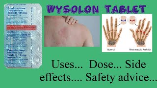 Wysolon tablet use in hindi  prednisolone tablet use in hindi [upl. by Barret794]