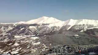 Sciare allAbetone in Toscana Monte Gomito e pista dal rifugio Selletta [upl. by Ydassac]