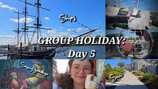 Ships sunlight and saying goodbye  Friend group holiday pt4  Ireland vlog 🍦☀️⛵️ [upl. by Ollayos]