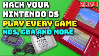 Hack your Nintendo DS and play every DS and GBA game  R4 card setup with TWiLight Menu [upl. by Etienne267]