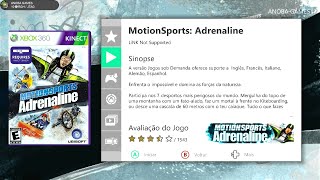 MotionSports Adrenaline Xbox 360 [upl. by Devonne643]