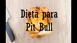 Dieta para músculos del Pit Bull [upl. by Yahsal]