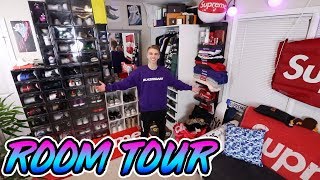 MY DOPE ROOM TOUR 2 UPDATED HYPEBEAST HEAVEN [upl. by Ahsote244]