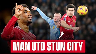 Manchester United SHOCK Manchester City at the Etihad Stadium  Golazo Matchday  CBS Sports Golazo [upl. by Lledra]