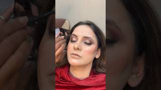 Soft glam eyes for our 👰‍♀️❤️ makeup salon wedding ytshort makeupartist viralshort [upl. by Crissy]