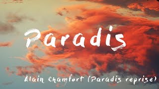 Paradis  Alain Chamfort Paradis reprise [upl. by Africa]