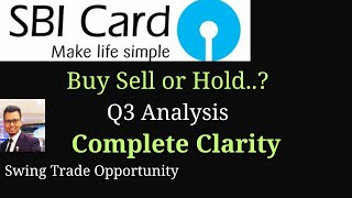 SBI Cards Latest News  SBI Cards Q3 Analysis  SBI Cards Price Targets sbicards bullrun [upl. by Ytsirt]