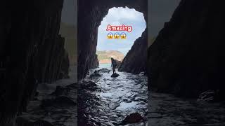 Amazing Sea Arch Cave sea nature youtubeshorts shortvideo shorts [upl. by Elleved779]