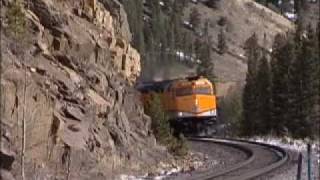 On Board the Rio Grande Ski Train [upl. by Suivatnod]